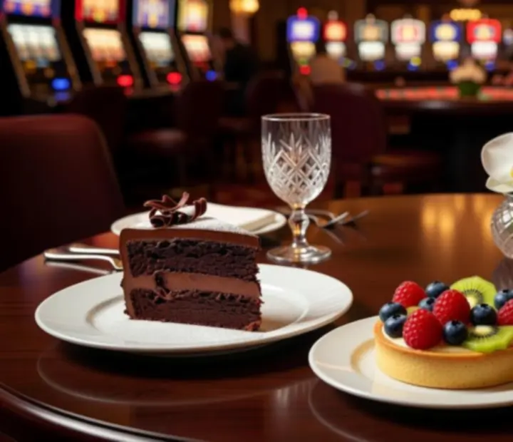 Deserti u elegantnom Adrian casino restoranu