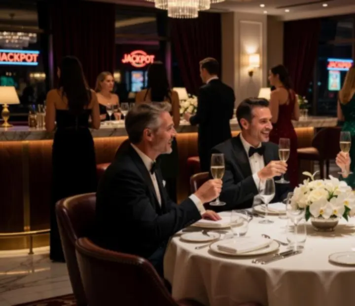 Gosti uživaju na posebnom događanju u Adrian Casino restoranu
