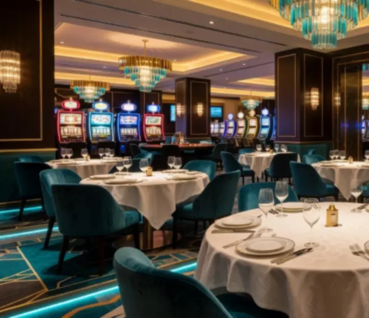 Elegantno poslužen stol u Adrian casino restoranu